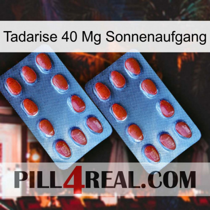 Tadarise 40 Mg Sunrise 05